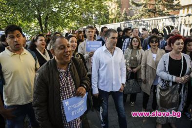 Музикантите от БНР на протест