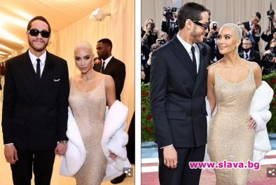 Ким Кардашиян като Мерилин Монро на Met Gala